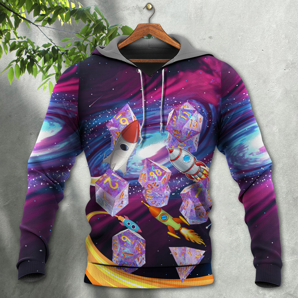 Galaxy Dice Space Adventure Theme - Hoodie