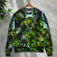 Green Dragon Skull Fantasy Art – Sweater - Ugly Christmas Sweater