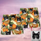 Cat Tropical Various Style Custom Photo - Beach Short - Owls Matrix LTD