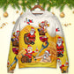 Christmas Santa Beer Holiday Fun Style – Sweater - Ugly Christmas Sweater
