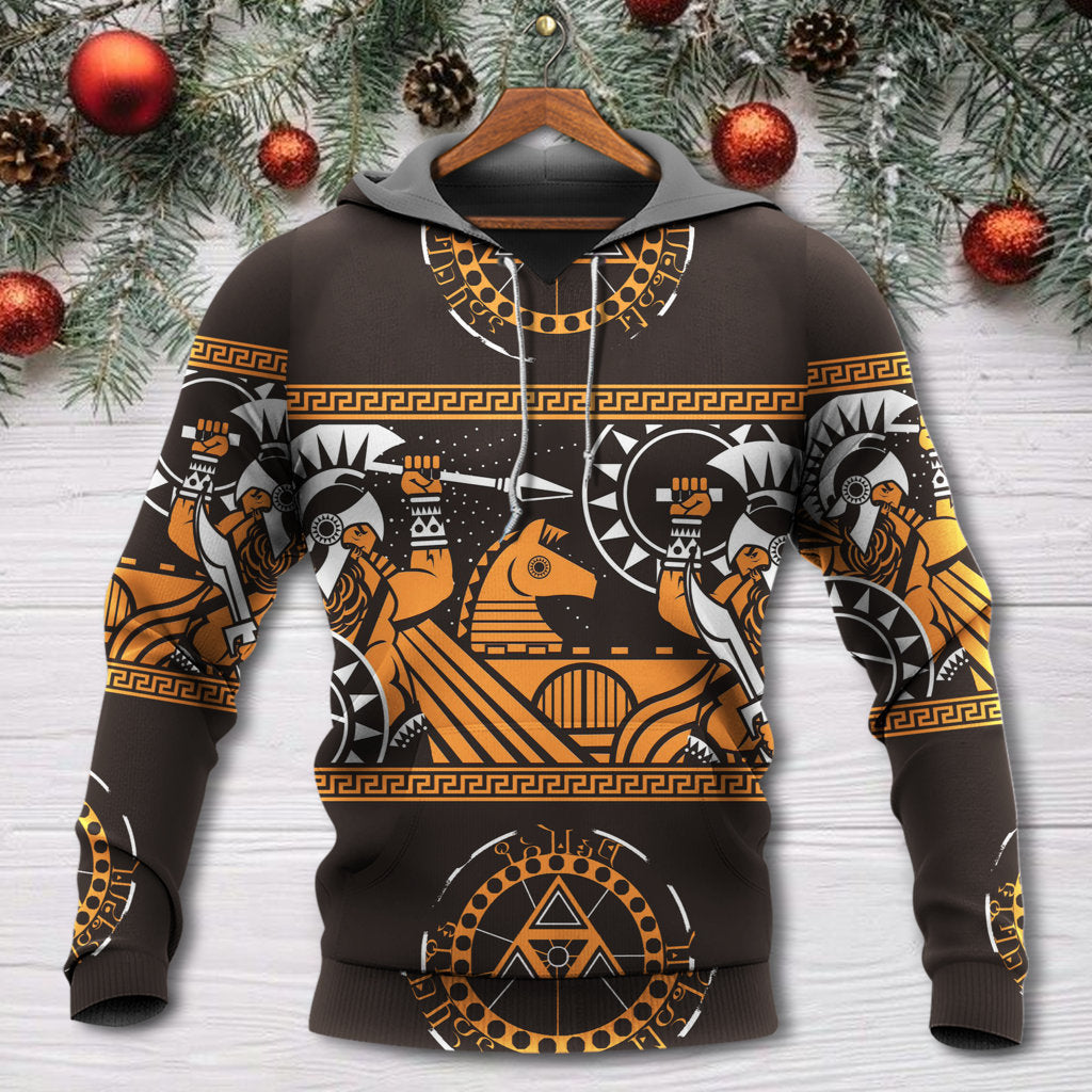 Spartan Warrior Strong Spirit Style - 3D Hoodie