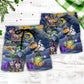 Halloween Gnome Spooky Haunted House – Beach Short