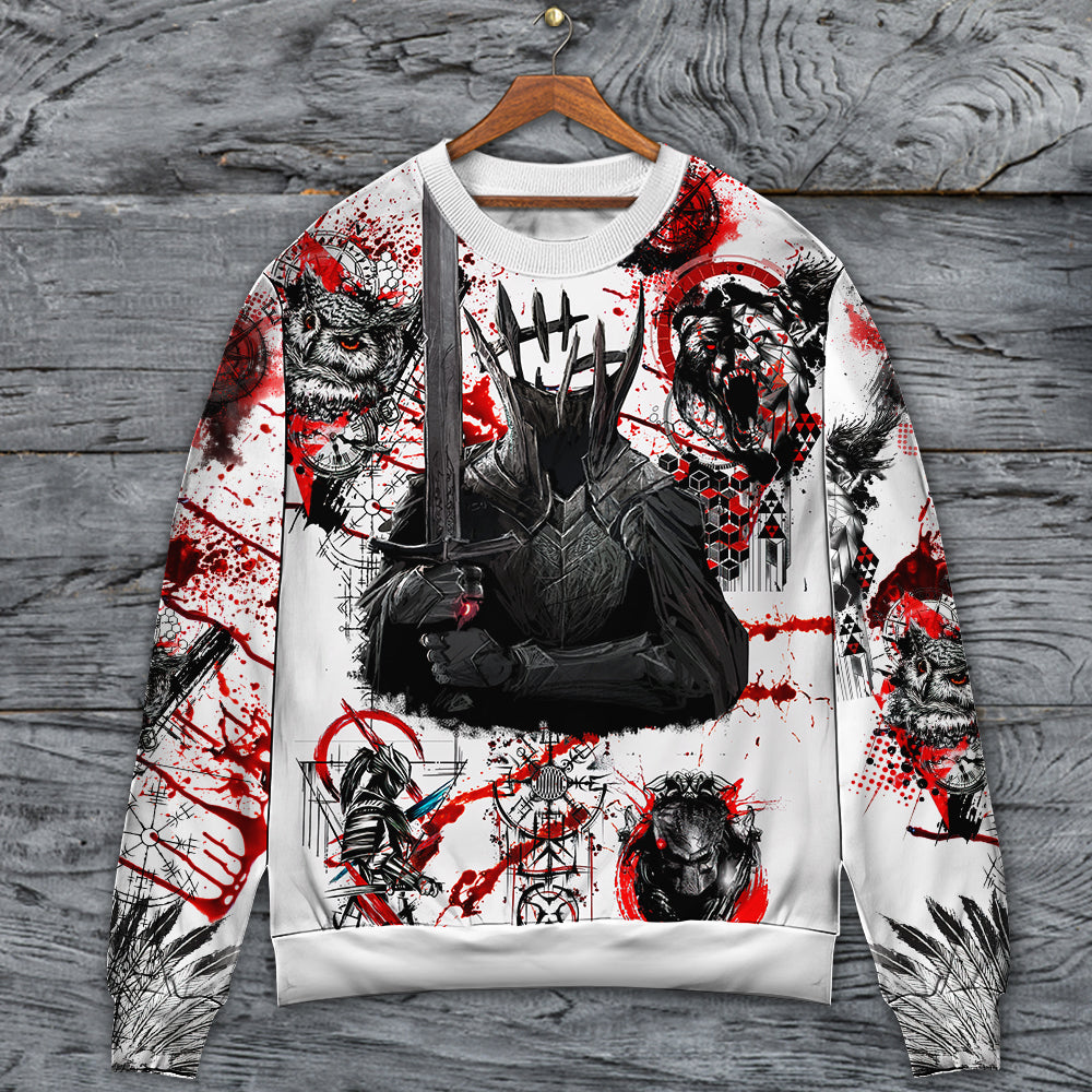 Viking Dare To Fight Knight Style – Sweater - Ugly Christmas Sweater