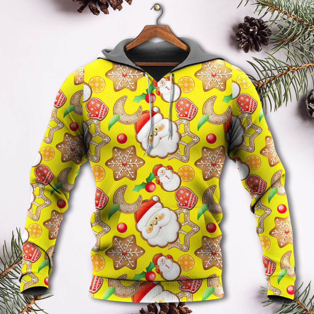 Christmas Santa Snowman Gingerbread Sweet Style - Hoodie