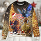 Dragon Merry Christmas Bright Power – Sweater - Ugly Christmas Sweater
