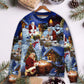 Christmas Jesus Best Gift Ever Art – Sweater - Ugly Christmas Sweater
