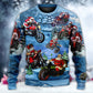 Christmas Driving With Santa Claus – Sweater - Ugly Christmas Sweater