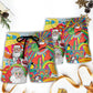 Hippie Santa Merry Christmas - Beach Short