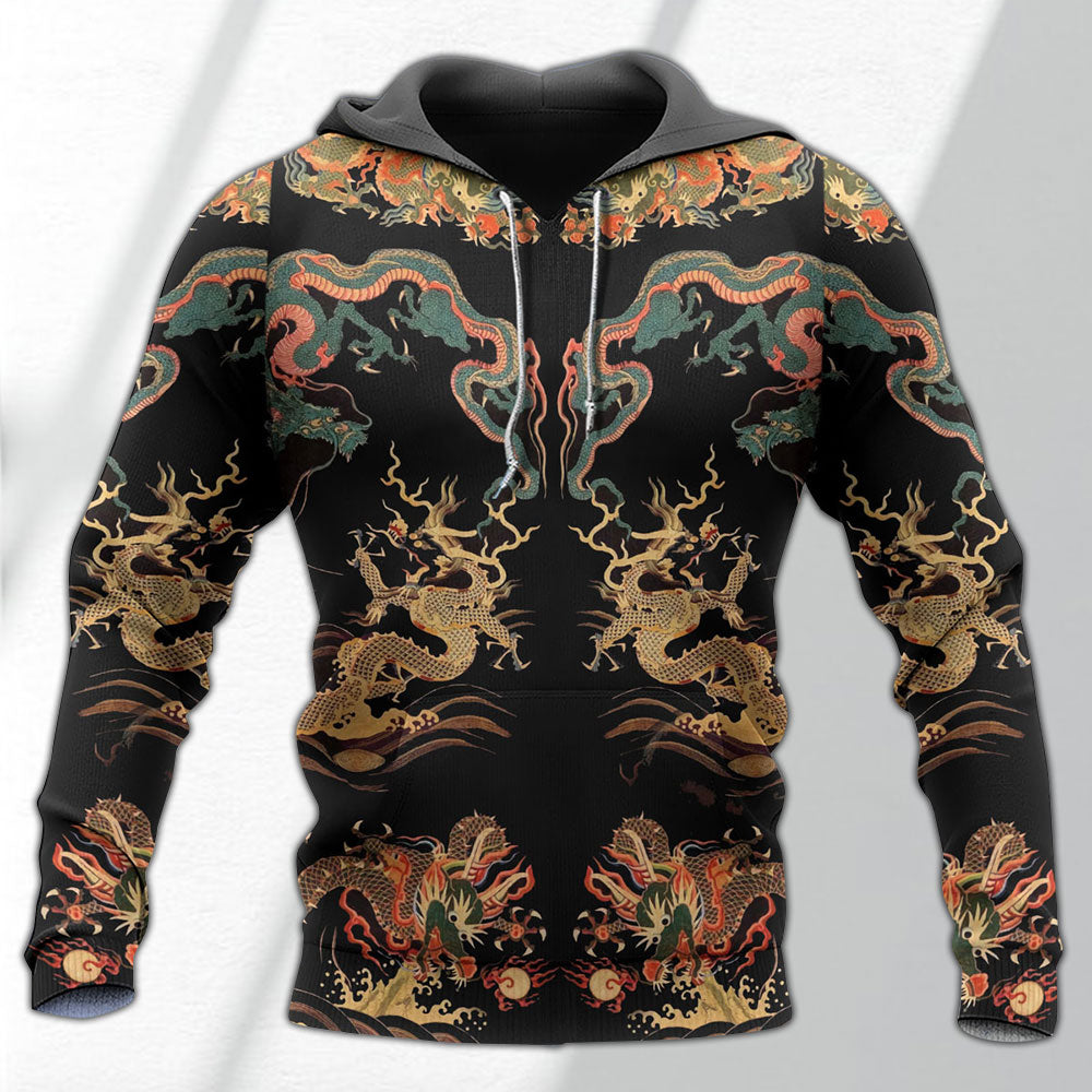 Chinese Royal Dragon - 3D Hoodie