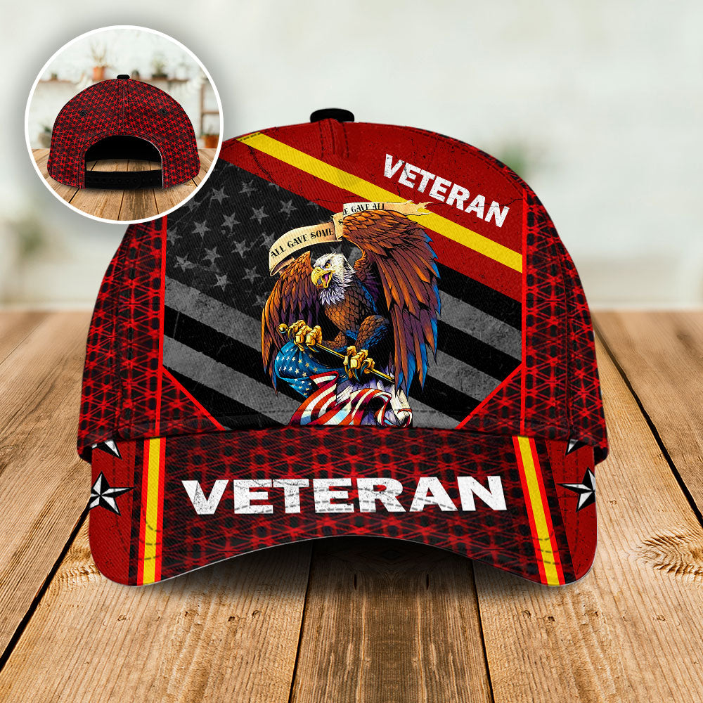 Veteran Eagle America Red – Classic Cap