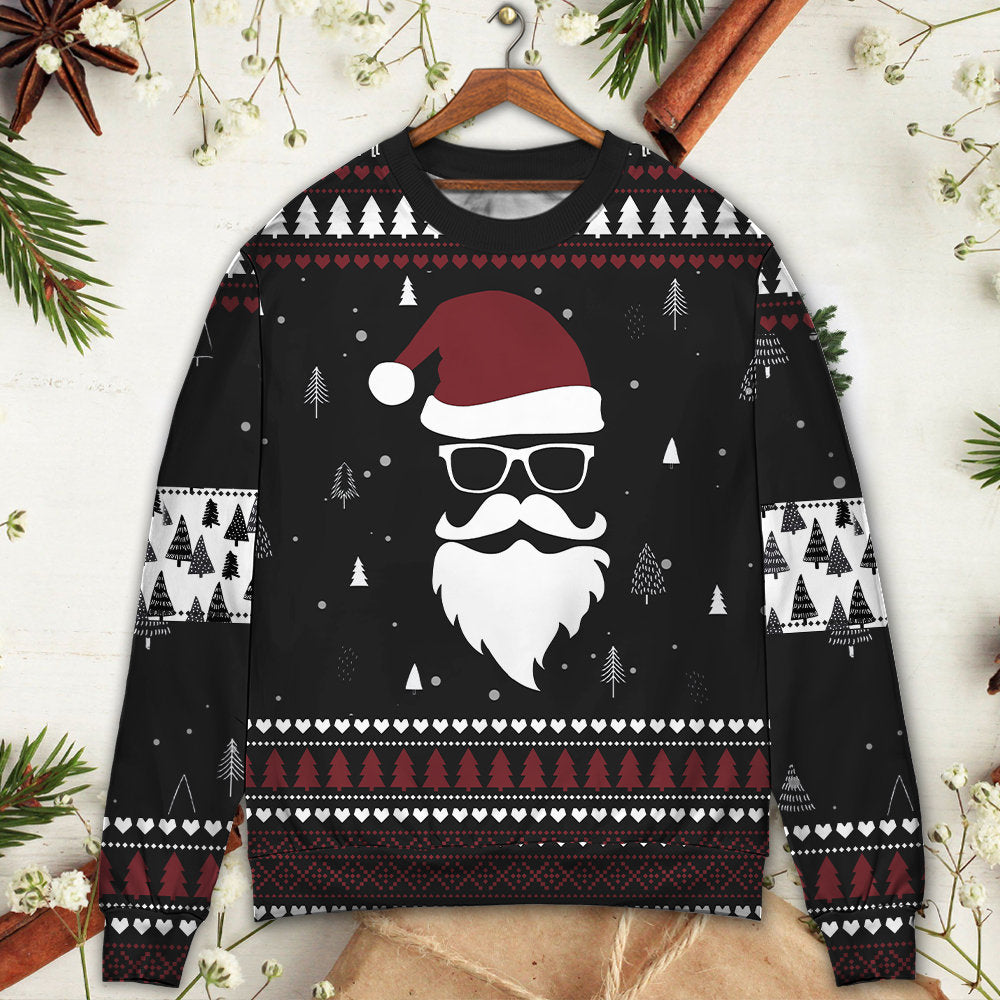 Christmas Santa Up On The Rooftop – Sweater - Ugly Christmas Sweater