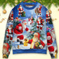 Christmas Santa Is Coming Story Night – Sweater - Ugly Christmas Sweater