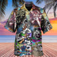 Guitar Astronaut Galaxy Music Art - Hawaiian Shirt