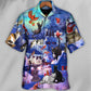 Cats Watching Cardinal Birds Limited Edition – Hawaiian Shirt