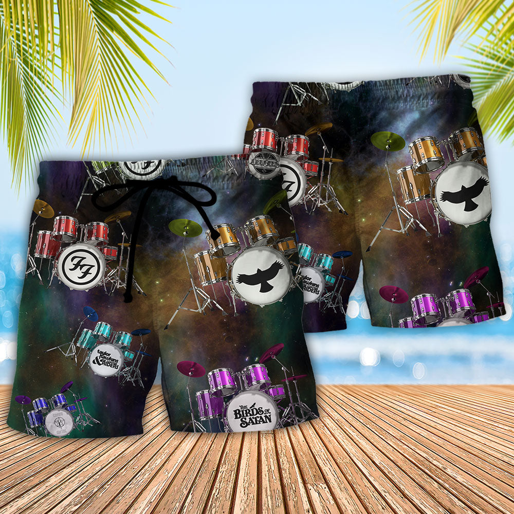 Drum Just For You Music Vibe – Beach Short