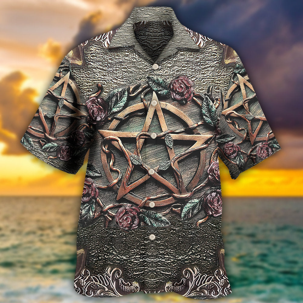 Mystical Wicca Witch Halloween Art - Hawaiian Shirt
