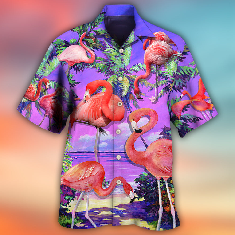 Flamingo Sweet Tropical Paradise – Hawaiian Shirt