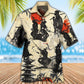 Samurai Mountain Sketch Art – Hawaiian Shirt