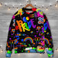 LGBT Pride Mix Color Art Style – Sweater - Ugly Christmas Sweater