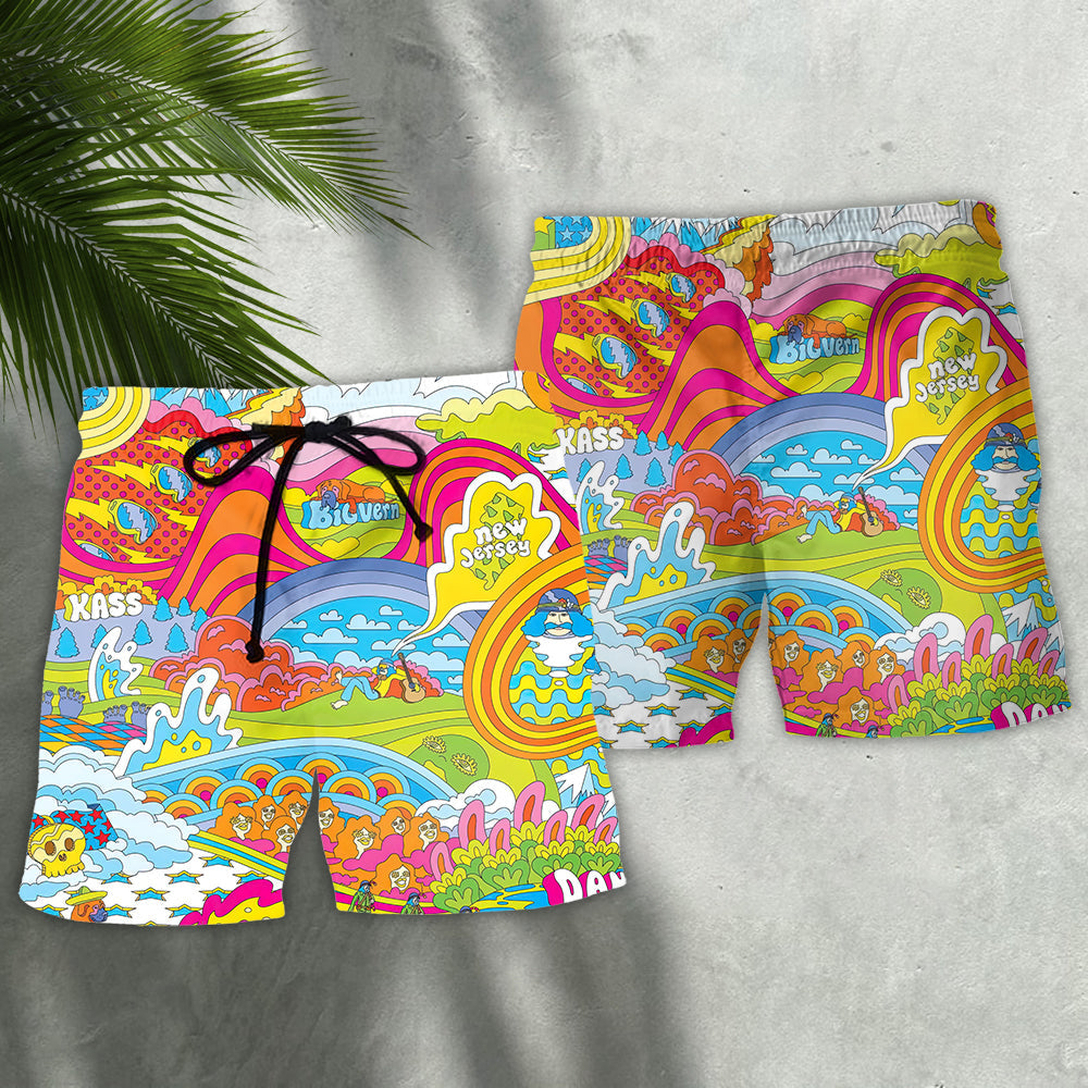 Hippie How To Talk Like A Hippie – Beach Short