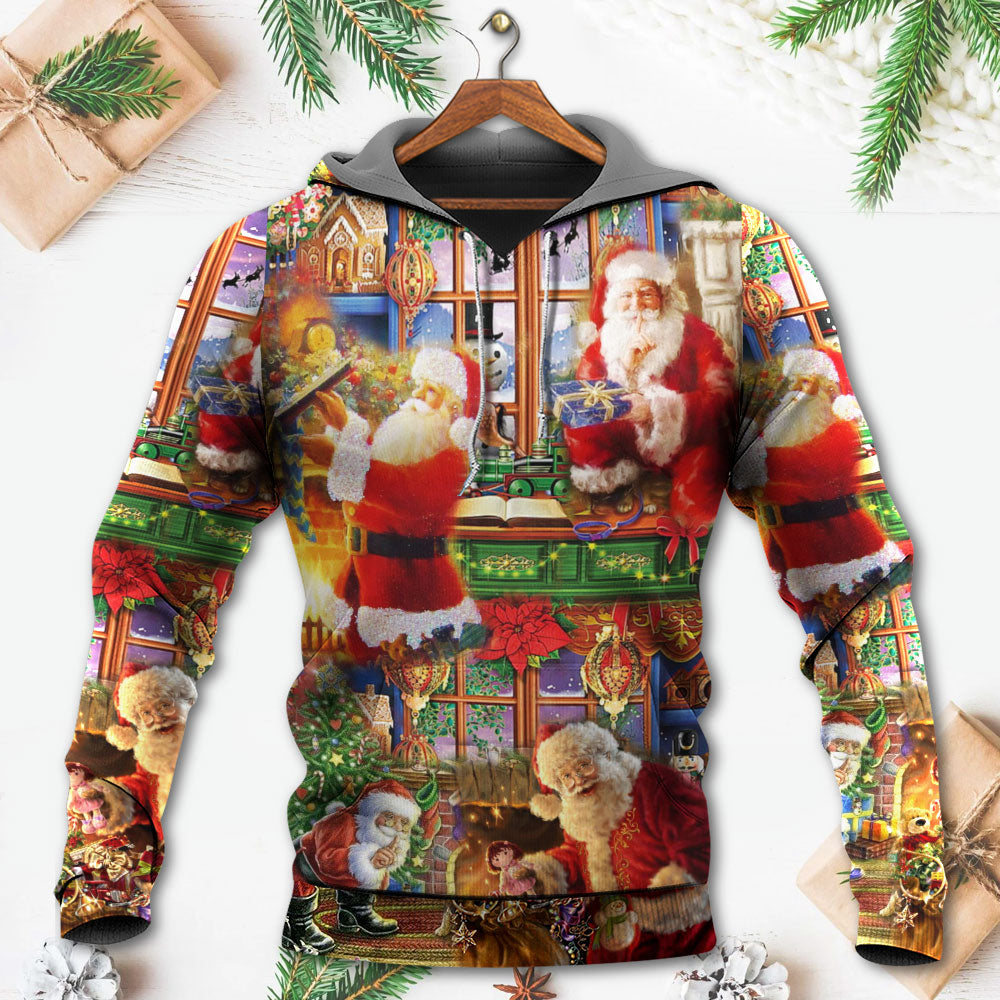 Santa Merry Christmas Classic - 3D Hoodie