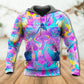 Hippie Mushroom Psychedelic Magical Eye Art – 3D Hoodie