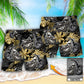 Bobber Motorcycle Tropical Vibe Custom Photo - Beach Short - Owls Matrix LTD