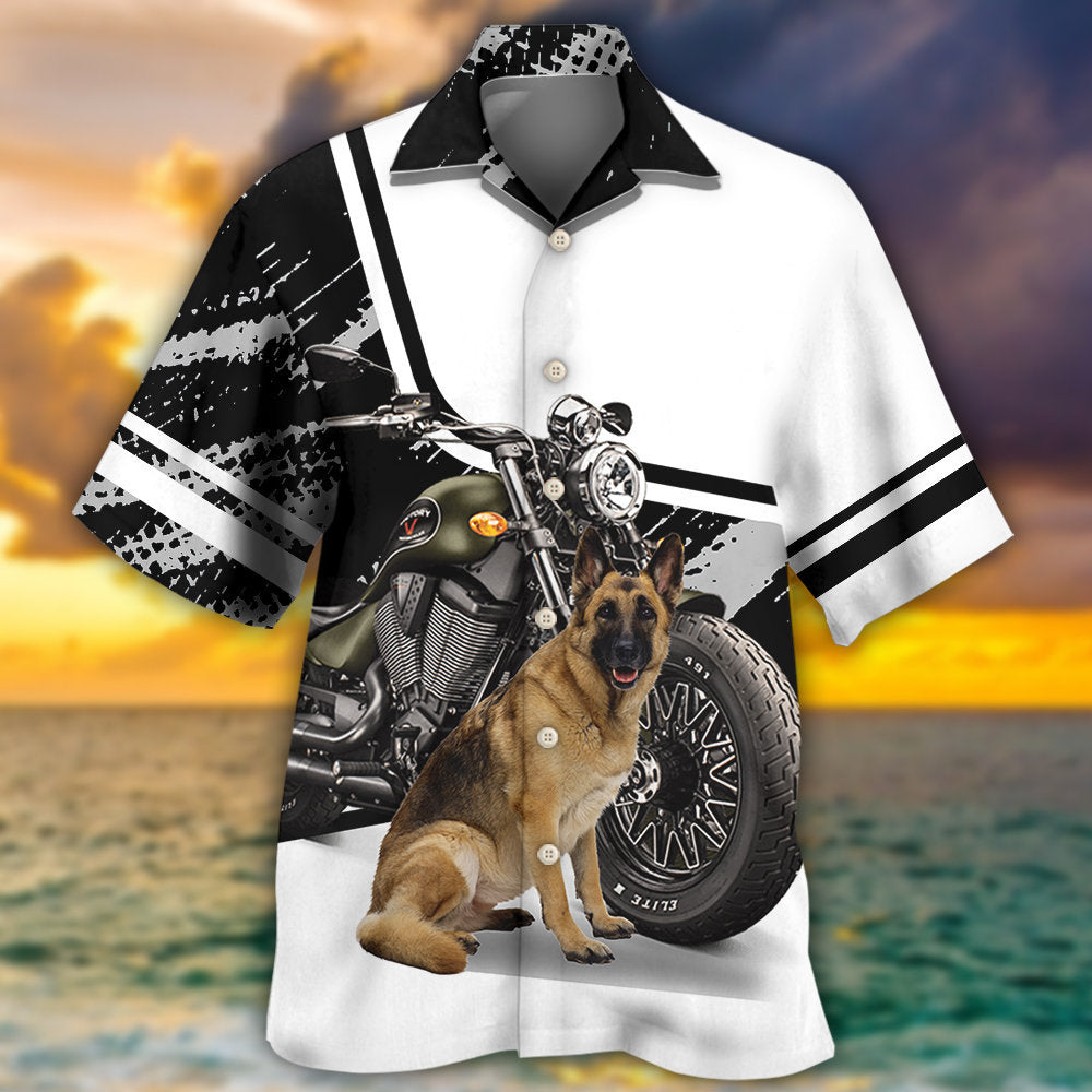 German Shepherd My Cool Dog Artistic Style - Hawaiian Shirt