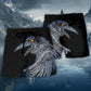 Viking Huginn And Muninn Birds Norse - Beach Short - Owls Matrix LTD