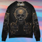 Golden Skull Royal Strength Art – Sweater - Ugly Christmas Sweater