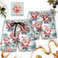 Christmas Santa Summer Holiday Beach Custom Photo – Beach Short