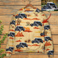Hot Rod Vintage Cowboy Landscape Art – Sweater - Ugly Christmas Sweater