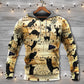 Black Cat Music Note Love Style - Hoodie