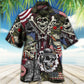 Veteran Skull Military Tribute Art – Hawaiian Shirt