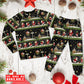 Christmas Santa Claus Big Night - Pajamas Long Sleeve - Owls Matrix LTD
