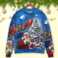 Christmas Santa Story Happy Xmas Is Coming – Sweater - Ugly Christmas Sweater