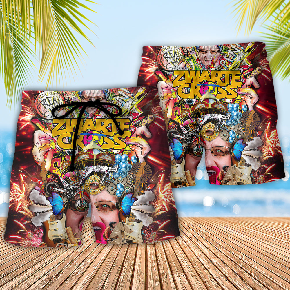 Music Festival Energy Vibe Style - Beach Short