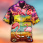 Flamingo Paradise Summer Tropical Style – Hawaiian Shirt