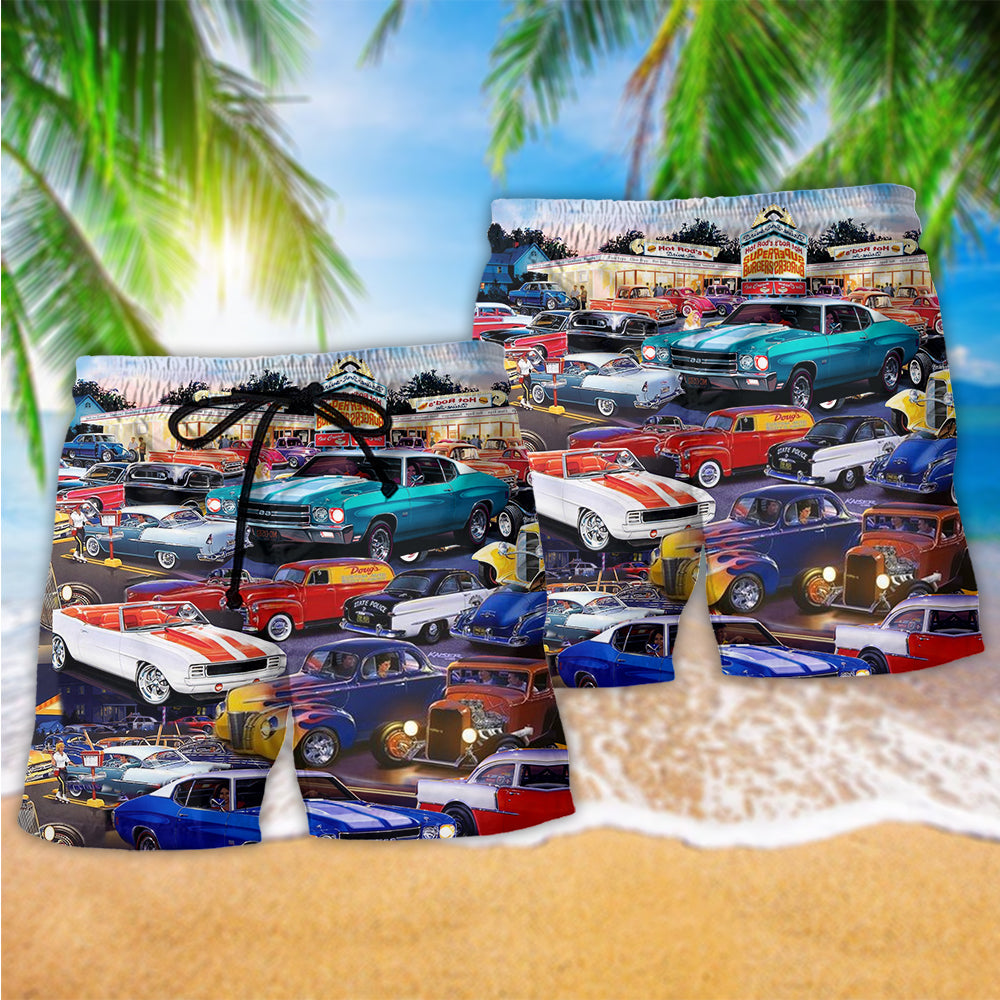 Classic Car Drive My Way – Beach Short