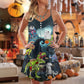 Halloween Zombie Dinosaur Scary – Women's Summer Sleeveless V-Neck Camisole Dress