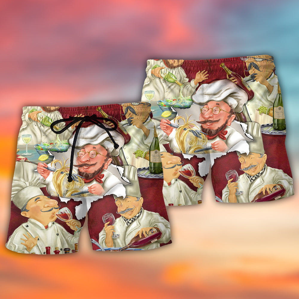Master Cooking Chef Creative Art – Beach Short