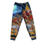 Pants / S Christmas Santa Claus Snowman Family In Love Light Art Style - Pajamas Short Sleeve - Owls Matrix LTD
