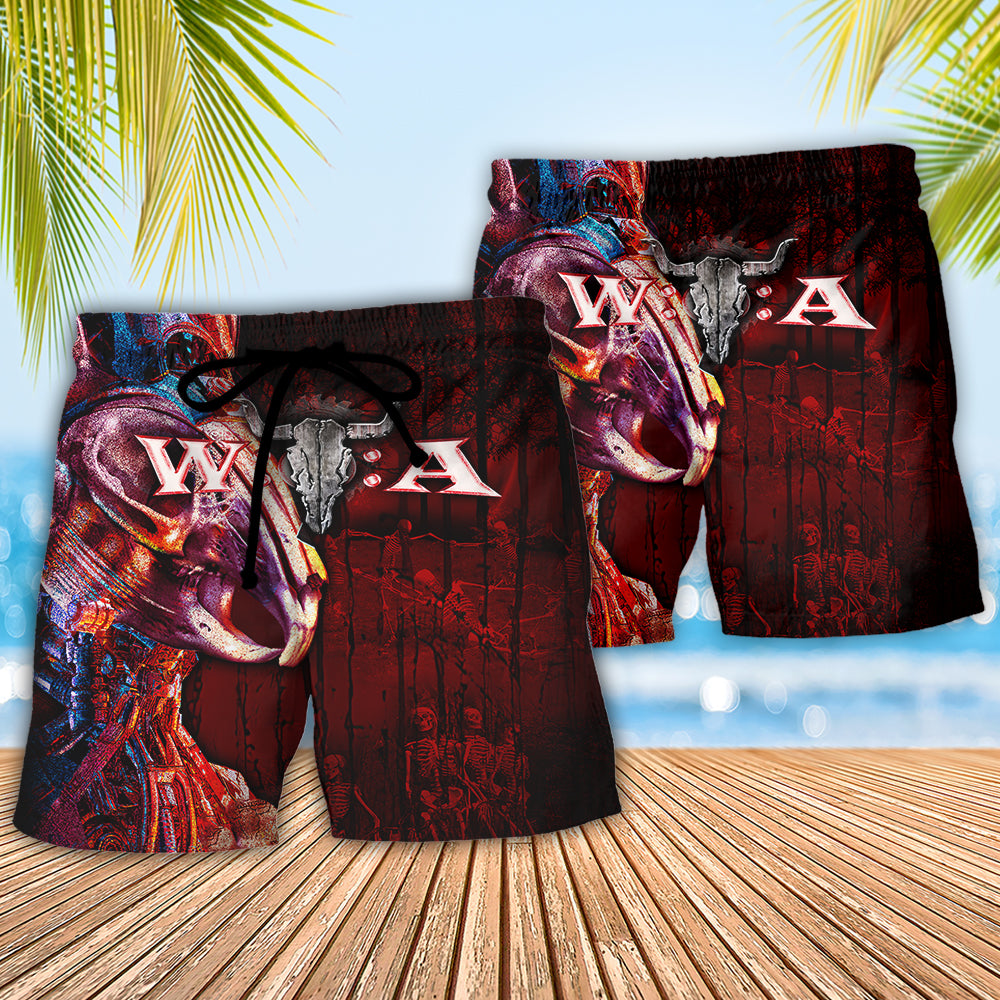 Music Festival Nature Future Theme - Beach Short