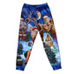 Pants / S Christmas Merry Christmas Santa Stronger - Pajamas Short Sleeve - Owls Matrix LTD