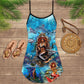 Mermaid And Skull Beauty – Women's Summer Sleeveless V-Neck Camisole Dress