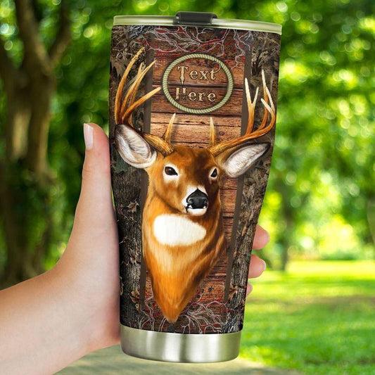 Hunting Love Deer 20 Oz Tumbler For Office Desk Road Trips Camping And Daily Hydration