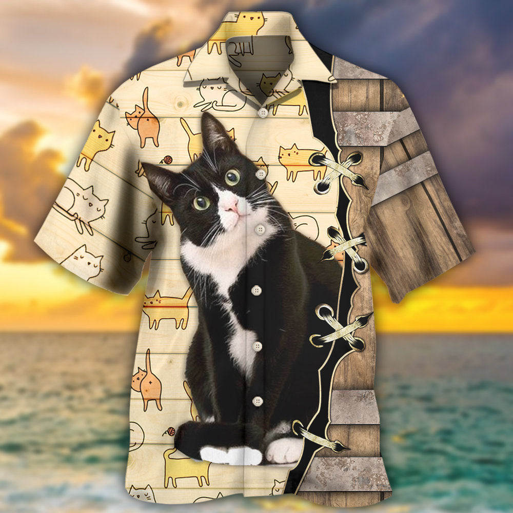 Cat Angels Without Wings Cute - Hawaiian Shirt