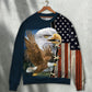 American Eagle Wildlife Faith Style – Sweater - Ugly Christmas Sweater