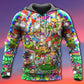 Hippie Mushroom Music Life Band Art – 3D Hoodie