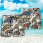 Turtle Tropical Beach Ocean Art – Beach Short